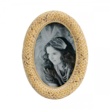 Artekko Golden Μπεζ Κορνίζα Ρητίνης για Φωτογραφία 4x6" (14x2x19)cm
