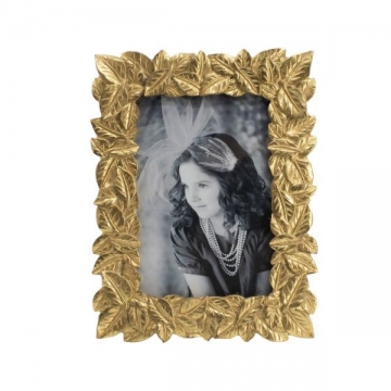 Artekko Frame Χρυσή Κορνίζα Ρητίνης για Φωτογραφία 6Χ7.5" (15x1.5x19.5)cm