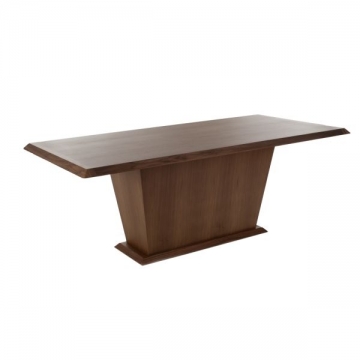Artekko MS Καφέ Ξύλινη Τραπεζαρία (210x100x78)cm