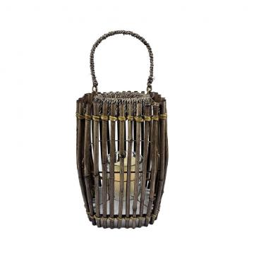 ΦΑΝΑΡΙ BAMBOO ΜΕ ΔΟΧΕΙΟ ΓΙΑ ΡΕΣΩ L 12,5X21X30EK
