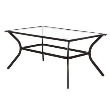 Artekko Μεταλλικό τραπέζι φαγητού (153χ96χ70)cm