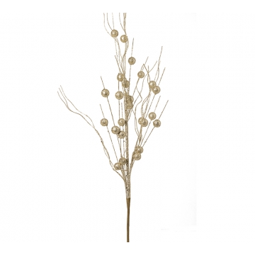 Berry spray Champagne, 78cm
