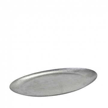 ANTIQUE STONEWASH GREY ΠΙΑΤΟ ΟΒΑΛ SS 18/10 22Χ12Χ1ΕΚ.