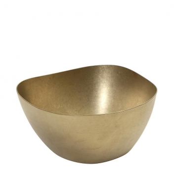 ANTIQUE STONEWASH GOLD ΜΠΩΛ ΤΕΤΡΑΓ. SS 18/10 11Χ11Χ5,3ΕΚ.