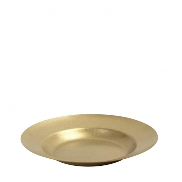 ANTIQUE STONEWASH GOLD ΠΙΑΤΟ ΒΑΘΥ SS 18/10 23Χ23Χ3ΕΚ.