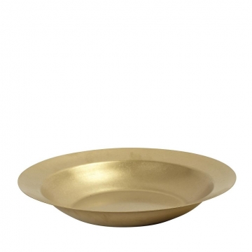 ANTIQUE STONEWASH GOLD ΠΙΑΤΟ ΣΠΑΓΓΕΤΙ SS 18/10 27,5Χ27,5Χ4,3ΕΚ.