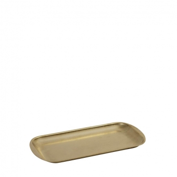 ANTIQUE STONEWASH GOLD ΠΙΑΤΟ ΟΡΘΟΓ. SS 18/10 27Χ15Χ1,5ΕΚ.