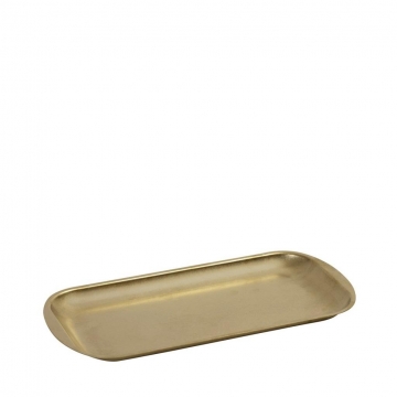 ANTIQUE STONEWASH GOLD ΠΙΑΤΟ ΟΡΘΟΓ. SS 18/10 37Χ20Χ1,5ΕΚ.