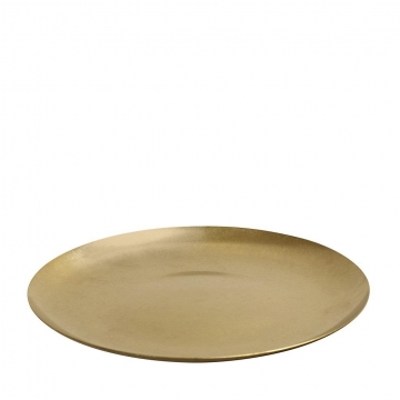 ANTIQUE STONEWASH GOLD ΠΙΑΤΟ ΡΗΧΟ ΣΤΡΟΓΓ. SS 18/10 30Χ30Χ1,5ΕΚ.