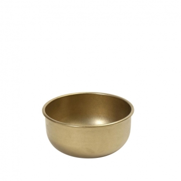 ANTIQUE STONEWASH GOLD ΝΤΙΠΑΚΙ ΒΑΘΥ ΣΤΡΟΓΓ. SS 18/10 7,7Χ7,7Χ4ΕΚ.