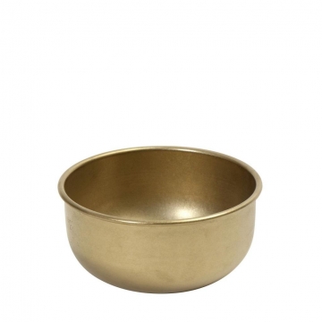 ANTIQUE STONEWASH GOLD ΝΤΙΠΑΚΙ ΒΑΘΥ ΣΤΡΟΓΓ. SS 18/10 9,7Χ9,7Χ4,8ΕΚ.