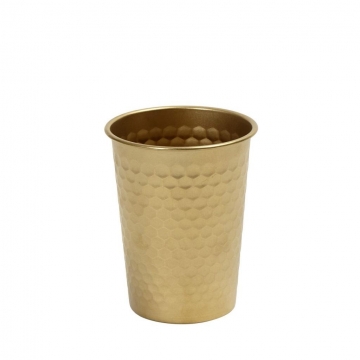 ANTIQUE STONEWASH GOLD ΠΟΤΗΡΙ ΣΦΥΡΗΛΑΤΟ 350ML SS 18/10 8,3Χ8,3Χ10ΕΚ.