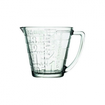 BASIC MEASURING CUP 1165CC H:14CM D:18.3CM P/240 OB6/PR.BC. (smC)