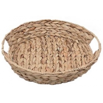 Στρογγυλή πιατέλα απο υάκινθο δ.36cm