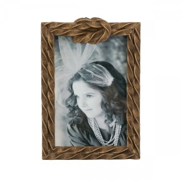 Artekko Frame Μπρονζέ Κορνίζα Ρητίνης για Φωτογραφία 4Χ6" (13x2.3x18)cm