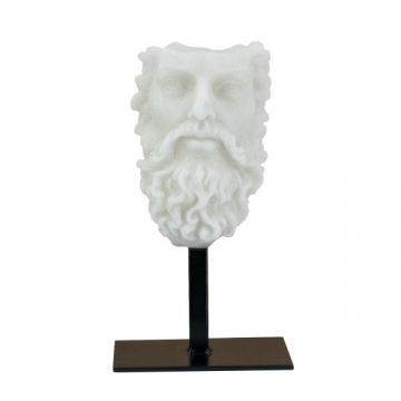 Artekko Figurine Λευκό Επιτραπέζιο Διακοσμητικό Ρητίνης (14.8x12.3x25.8)cm