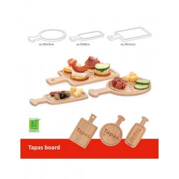 Βάση σερβ.ξυλ.TAPAS 3 σχ 19Χ13/19Χ8/Χ19Χ11