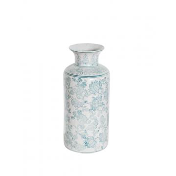 Βάζο celadon green porc.flower 18x41cm