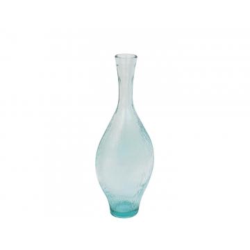 Βάζο γυάλ.recycled Διάφανο Η40cm