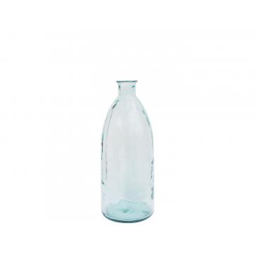 Βάζο γυάλ.recycled Διάφανο Η61cm