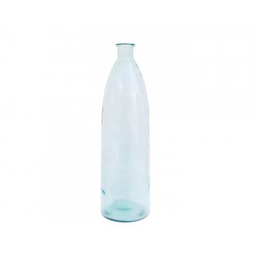 Βάζο γυάλ.recycled Διάφανο Η81cm