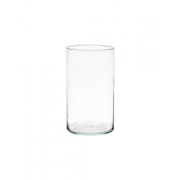 Βάζο κυλινδρικό γυαλ.Φ17Η30,5cm