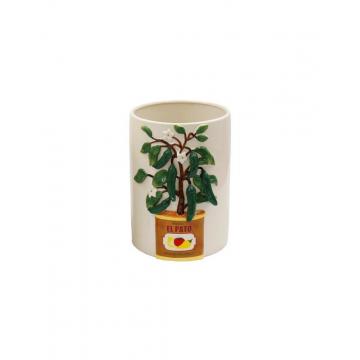 Βάζο κεραμικό "Chilli plant" 22,5x28cm