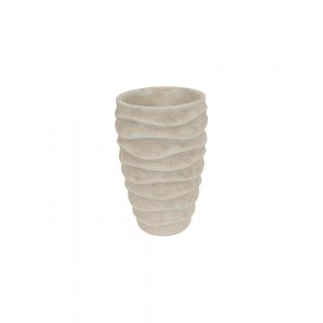 Βάζο κεραμικό λευκό 17,5x27,5cm