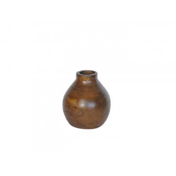 Βάζο mango καφέ vintage Φ20Η23cm