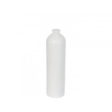 Βάζο mango λευκό Φ9,5Η35cm
