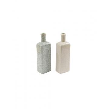 Βάζο πορσελάνη 2χρώματα 9.5X7X30cm