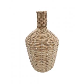Βάζο rattan φυσικό 21Χ38