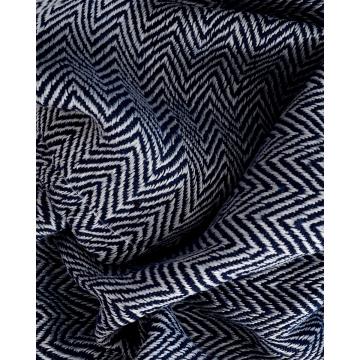 Chevron Ποτηρόπανο Carpe Diem 55x65cm One Size (55x65cm) Μπλε Σκούρο