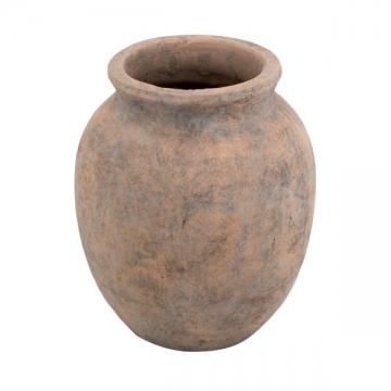Artekko Antique Βάζο από Τερακότα (27x27x33)cm