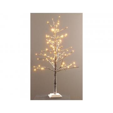 Δεντρο snow με 114 led warm 120εκ.