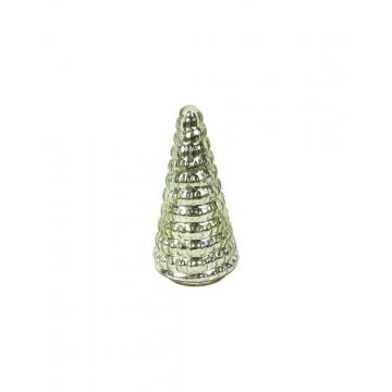 Δέντρο Χριστ.κεραμ.champagne Φ10 Η20,5cm