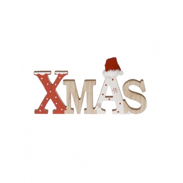 Διακοσμ.ξύλ.XMAS 30Χ15