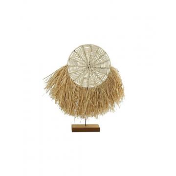 Διακοσμητικό επιτρ.με raffia  54Χ8Χ62cm