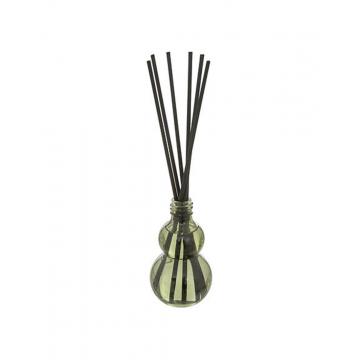Diffuser γυάλινο πορτοκαλί"Sandalwood" 50ml/4,9x8,4cm