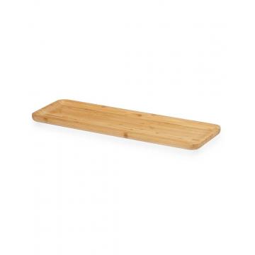 Πιατέλα bamboo φυσικό 46x15cm