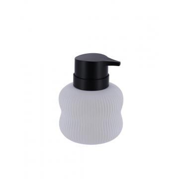 Dispenser κεραμ.λευκό 300ml/Φ9,5 H 9,5 cm