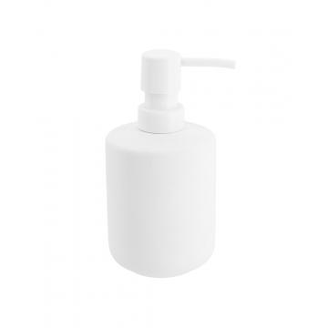 Dispenser λευκό stoneware 400ml/7,8x16,3cm