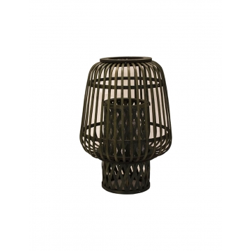 Φανάρι bamboo λαδί Φ27Χ30/45