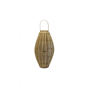 Φανάρι bamboo μπουλ φυσικό 38Χ71/89