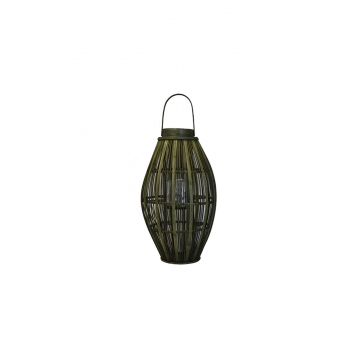 Φανάρι bamboo μπουλ λαδί 34Χ59/74