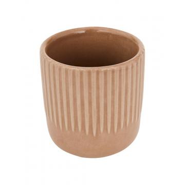 Φλιτζάνι espresso "Chloe" stoneware μόκα 11cl/6,1x6,7 cm