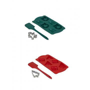 Φόρμα σιλικόνης Christmas me εργαλεία set 3pcs/15 x 28,5 x 2 cm