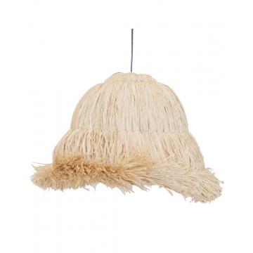 Φωτιστικό οροφής Raffia φυσικό Φ55Η45cm