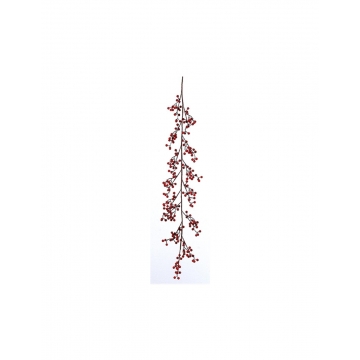 Γιρλάντα με berries κόκκινη 120εκ.