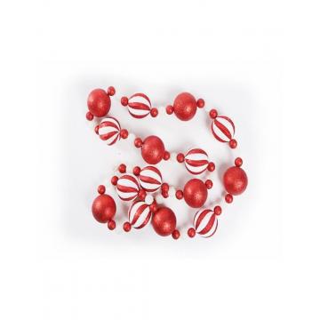 Γιρλάντα μπάλες Candy Φ6 / 1.85Μ